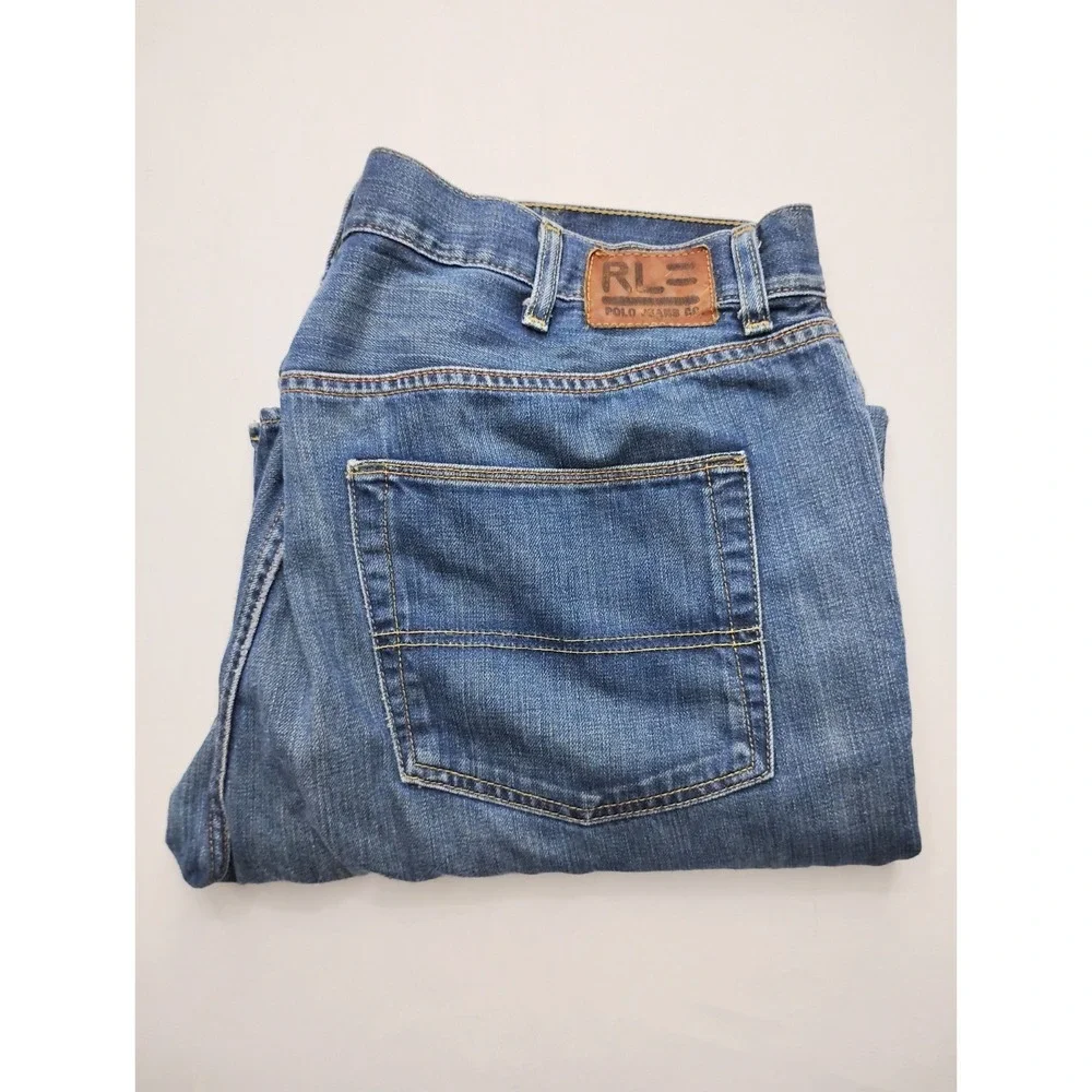Polo Jeans Ralph Lauren Hayden Relaxed Fit Straight Leg Jean Men's Size 40x30